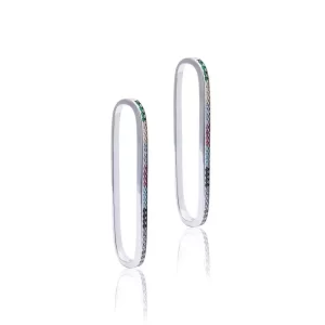 Brinco Zirconia Colorida
